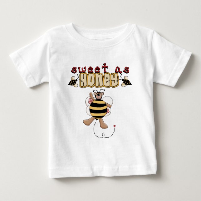 Abeille sucrée comme t-shirts et cadeaux de miel (Devant)