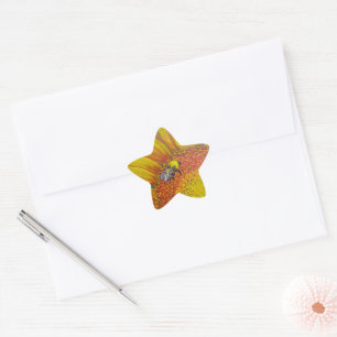 Abeille sur un Stickers Tournesol