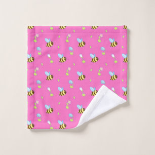 Abeilles Colorées Vibrations Florales Jardin Rose