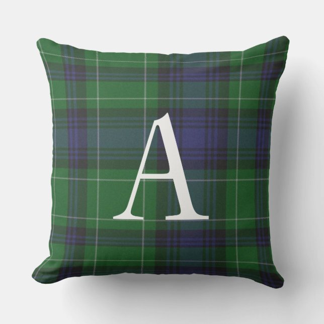 Abercrombie Plaid Out Door Coussin (Recto)