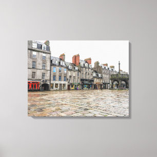Aberdeen Castlegate vue impression de toile