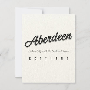 Aberdeen "Ville d'Argent aux Sables d'Or"