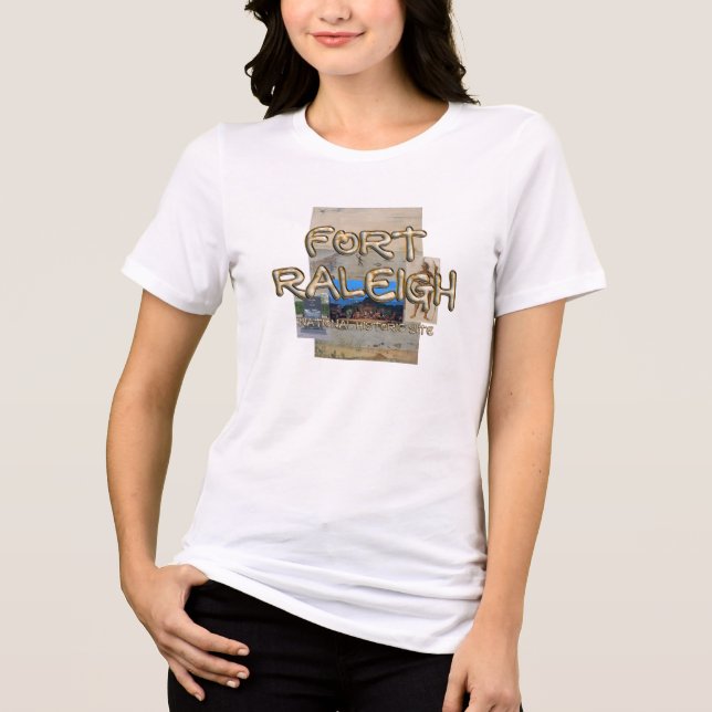 ABH Fort Raleigh Ladies T-Shirts (Recto)