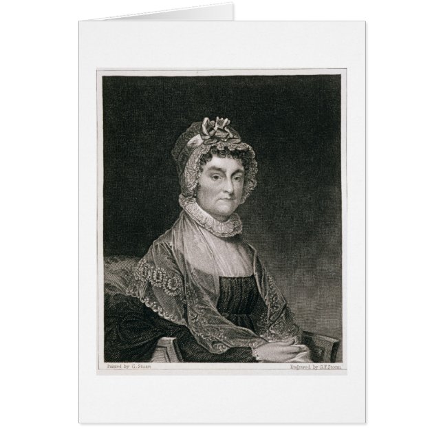 Abigaïl Adams, gravé par G.F. Storm (fl.c.1834) (Devant)