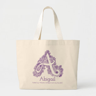 Abigail Un sac fourre-tout monogramme de doodle