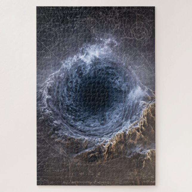 Abîme Cosmique : Le Puzzle du Vortex Céleste (Vertical)