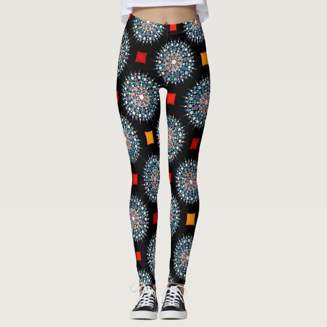 ABL - 0257 - Mandala - Leggings (Devant)