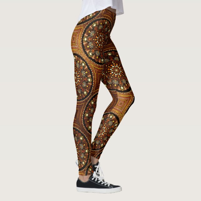 ABL - 0284 - Mandala motif - Leggings (Droite)