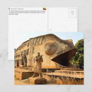 Abomey, Bénin Carte Postale de Voyage