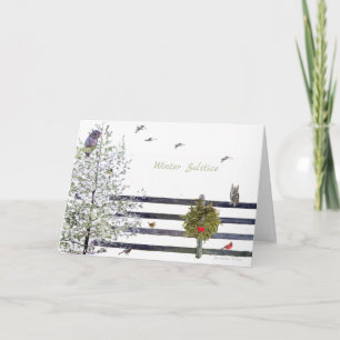 Abondance de la Terre : Carte de vœux du solstice 