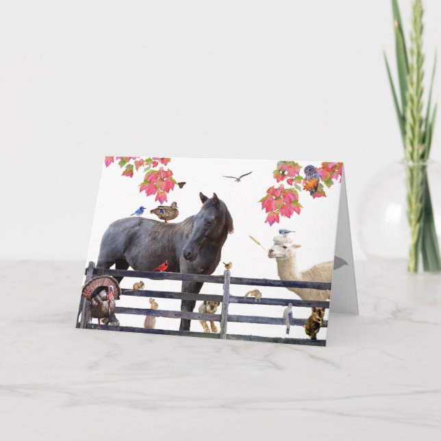 Abondance de la Terre : Joyeuse Carte de Jour de l (Devant)