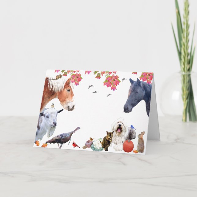 Abondance de la Terre : Joyeuse Carte de Jour de l (Devant)