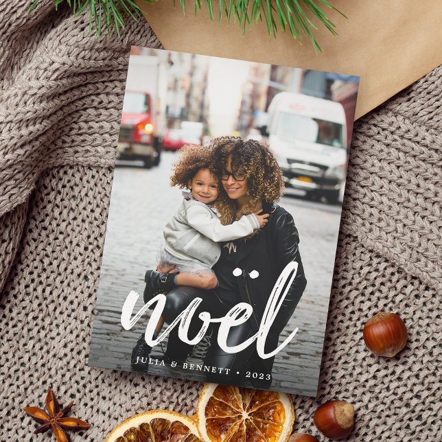 Abondance en hiver | Carte photo de vacances (Créateur téléchargé)