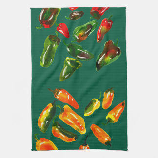 Abondante récolte de serviettes de cuisine aux poi