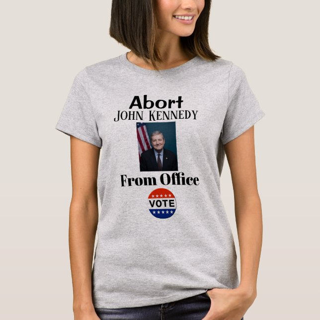 Abort John Kennedy T-Shirt (Devant)