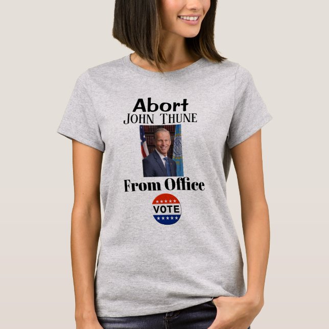 Abort John Thune T-shirt (Devant)