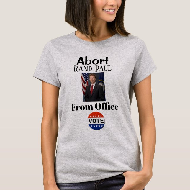 Abort Rand Paul T-shirt (Devant)