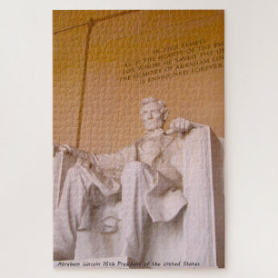 Abraham Lincoln 16e Président d'Amérique. Puzzle