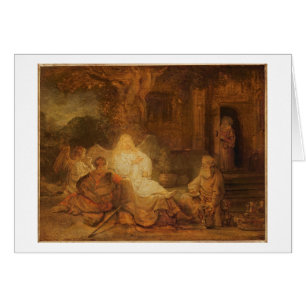 Abraham reçoit les trois anges, 1646 (huile sur l