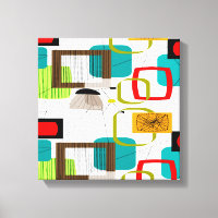 Abrégé sur enveloppé moderne #16 toile de la