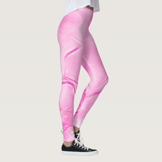 Abrégé sur fleur de deux tulipes dans le rose leggings