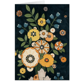 Abrégé sur géométrique vintage fleur de cercle