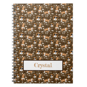 Abris Shetland Sheepdog Motif Carnet Brown