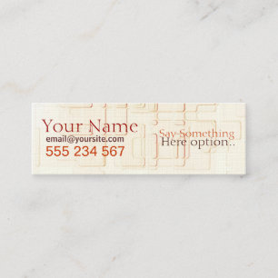 Absatech Mini Carte de visite