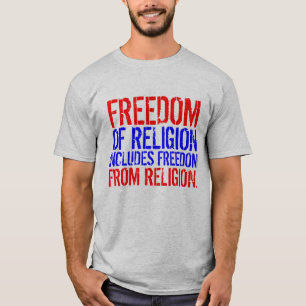 ABSENCE DE T-SHIRT DE RELIGION