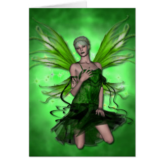 Absinthe de KRW la carte vierge féerique verte