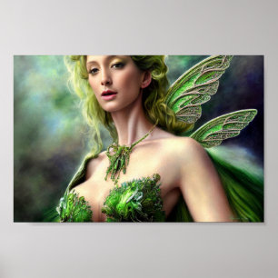 Absinthe Green Fairy  Poster