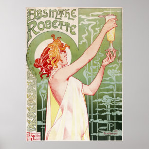 Absinthe Robette - Vintage French Ad Poster
