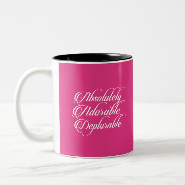 Absolument adorable Mug adorable (Gauche)
