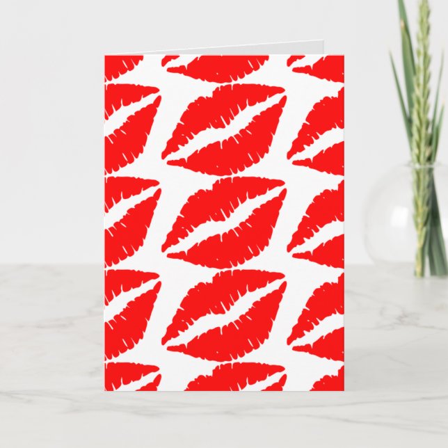 *ABSOLUMENT AMOUREUX AVEC VOUS* CARTE DE NOËL (Devant)