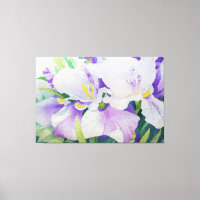 *~* Abstention de la TV florale2 toile étirée Impr