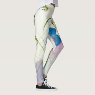Abstract art Leggings Spring