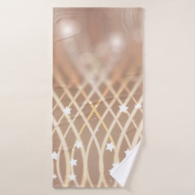 Abstract background. brown background with waves a (Serviette de bain)