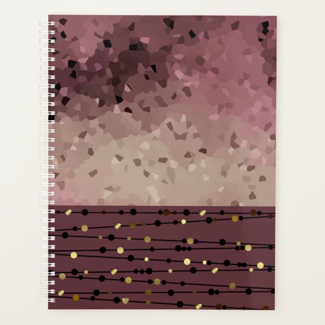 Abstract, brown, rose, rose (Devant)