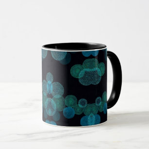 abstract coffee mug