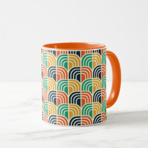 abstract coffee mug