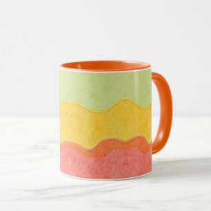 abstract coffee mug