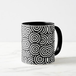 abstract color coffee mug