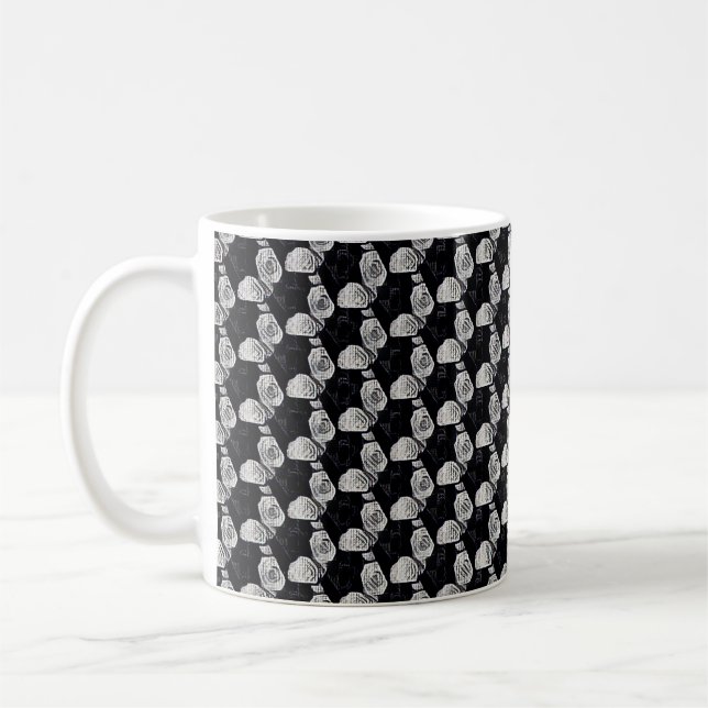 Abstract digital pattern 1190 - Mug (Gauche)