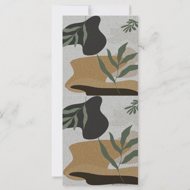 Abstract Flat Card (Devant)