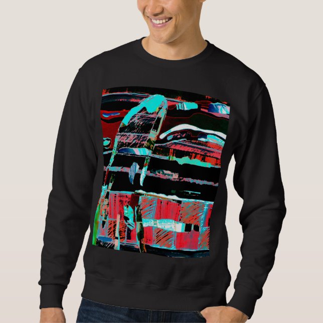 Abstract Freedom – Custom Men’s Basic Sweatshirt (Devant)