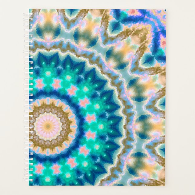 Abstract modern mosaic kaleidoscopic (Devant)