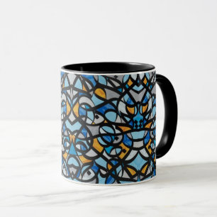 abstract mug
