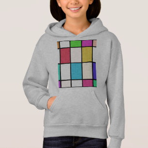 Abstraction de design graphique de style Mondrian