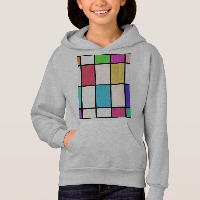 Abstraction de design graphique de style Mondrian  (Devant)