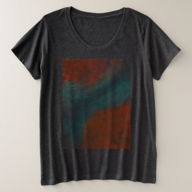Abstrait 1 : rouges et bleus (Design devant)
